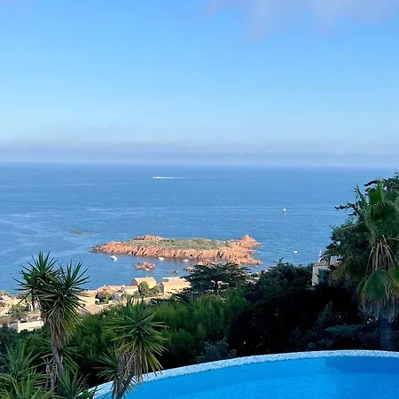 Luxueuse Panoramique, Vue Imprenable Sur La Mer, Piscine, 6 A Antheor * Saint-Raphaël