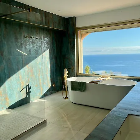 Villa Luxueuse Panoramique, Vue Imprenable Sur La Mer, Piscine, 6 A Antheor