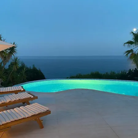 Villa Luxueuse Panoramique, Vue Imprenable Sur La Mer, Piscine, 6 A Antheor