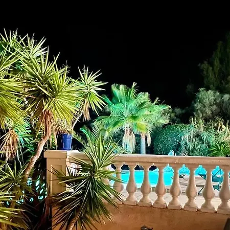 Luxueuse Panoramique, Vue Imprenable Sur La Mer, Piscine, 6 A Antheor Villa *