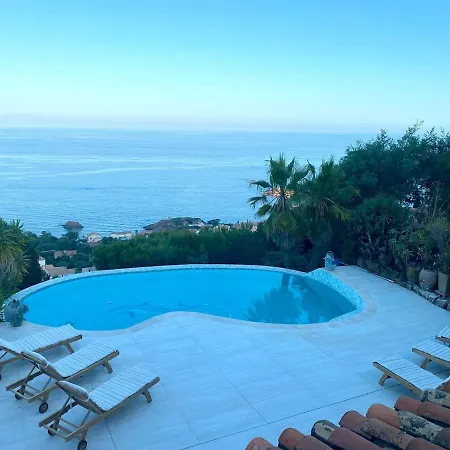 Villa Luxueuse Panoramique, Vue Imprenable Sur La Mer, Piscine, 6 A Antheor Saint-Raphaël