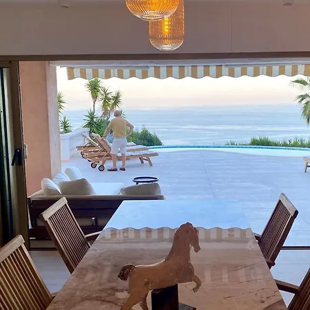 Luxueuse Panoramique, Vue Imprenable Sur La Mer, Piscine, 6 A Antheor