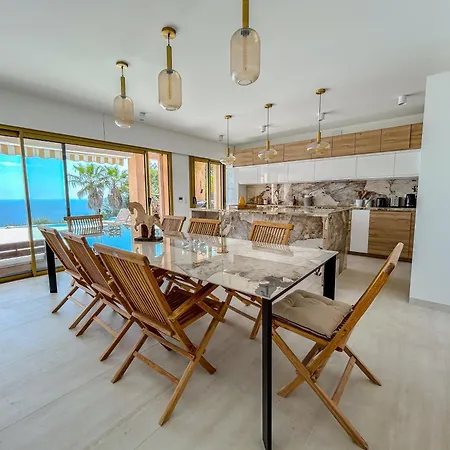 Luxueuse Panoramique, Vue Imprenable Sur La Mer, Piscine, 6 A Antheor *