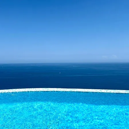 Villa Luxueuse Panoramique, Vue Imprenable Sur La Mer, Piscine, 6 A Antheor