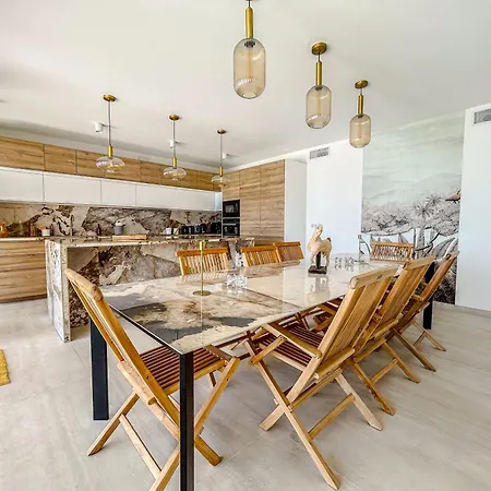 Luxueuse Panoramique, Vue Imprenable Sur La Mer, Piscine, 6 A Antheor Villa