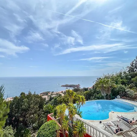 Villa Luxueuse Panoramique, Vue Imprenable Sur La Mer, Piscine, 6 A Antheor Saint-Raphaël